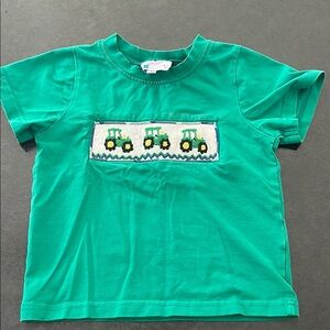 Green Kids Tractor T-Shirt